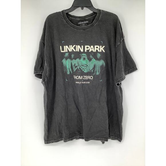 Linkin Park Men's XXL Black From Zero Blurry World Tour 2025 Graphic Tee G11-6 - Picture 2 of 6